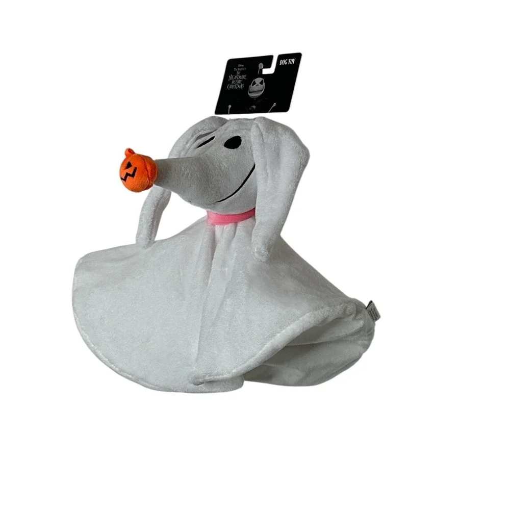 New‎ Disney The Nightmare Before Christmas ZERO DOG TOY Halloween Plush Ghost
